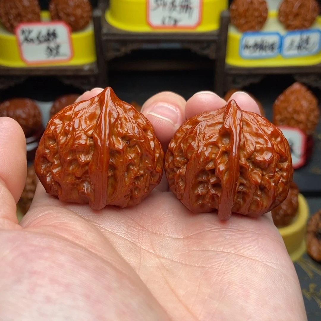 吊坠文玩核桃40火焰马蹄