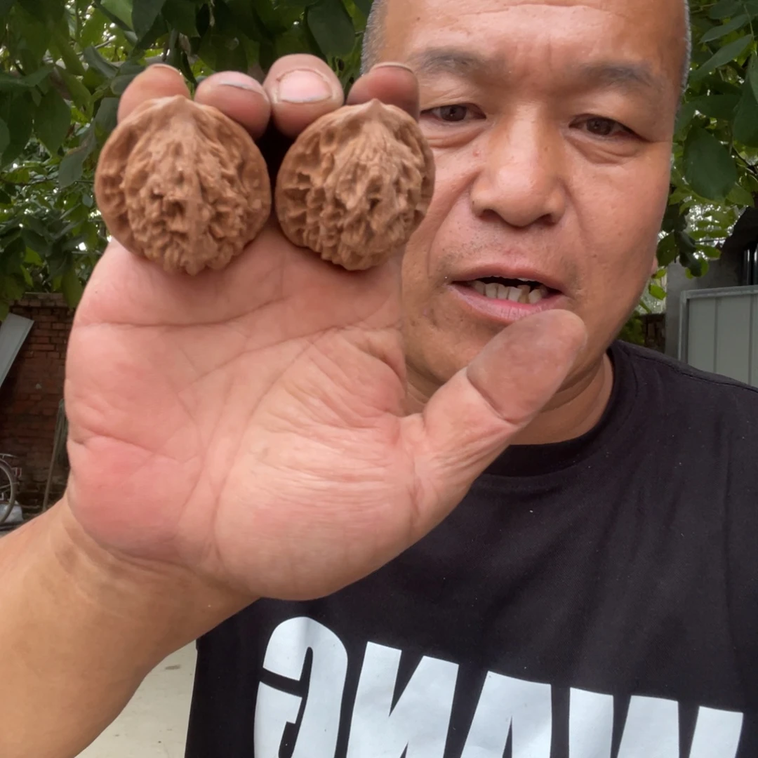 吊坠文玩核桃虎头42