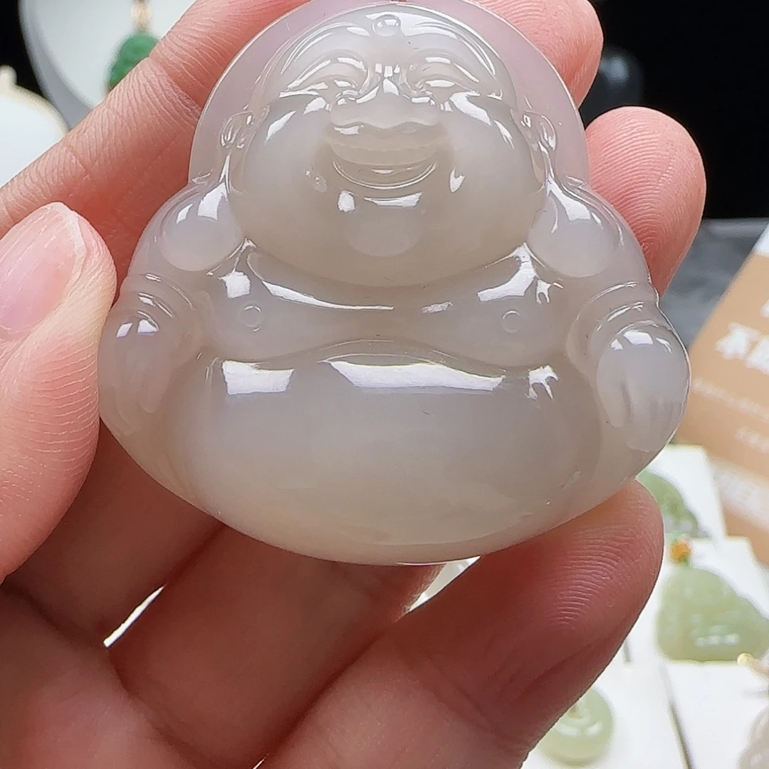 和田玉未镶嵌颈饰45