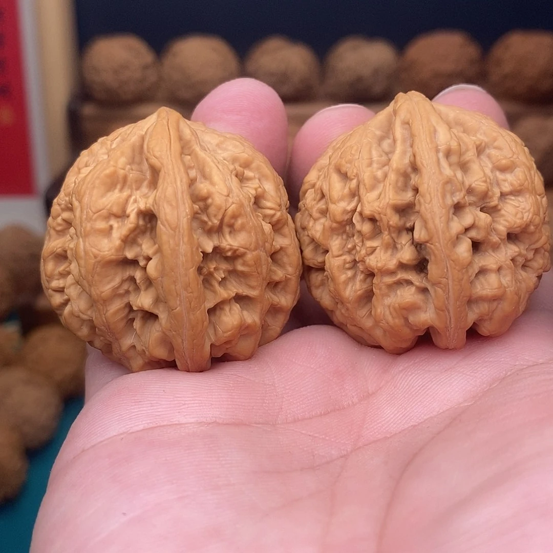 文玩核桃把件42粗筋