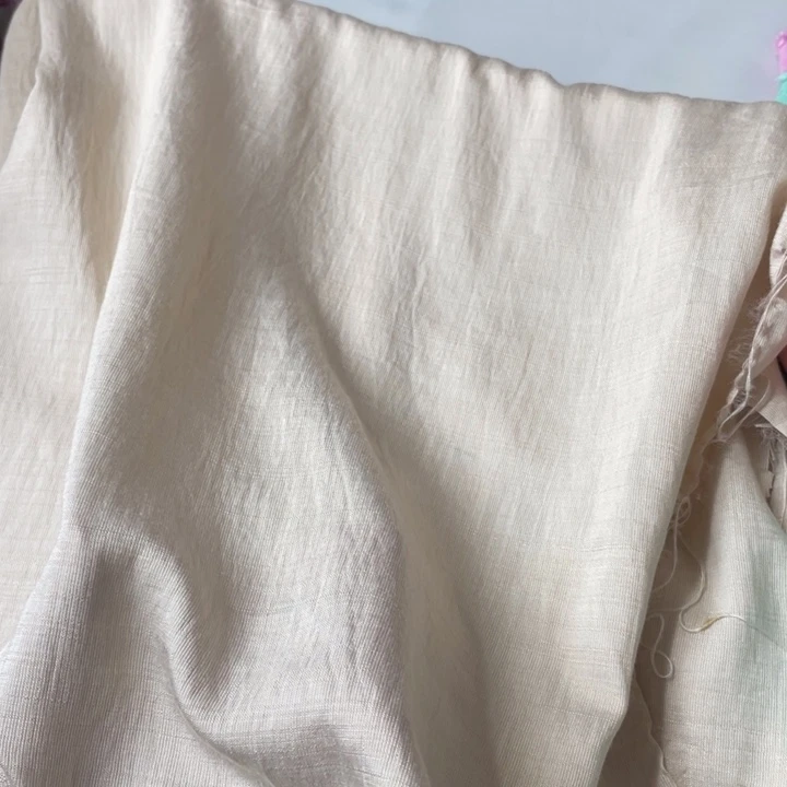 天丝（莱赛尔纤维）杏色天丝苎麻3