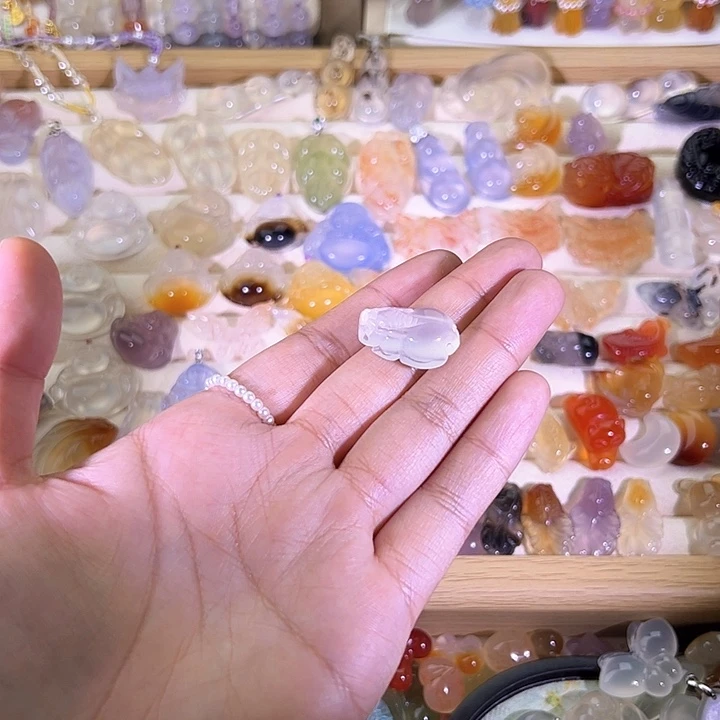 玛瑙/玉髓未镶嵌颈饰
