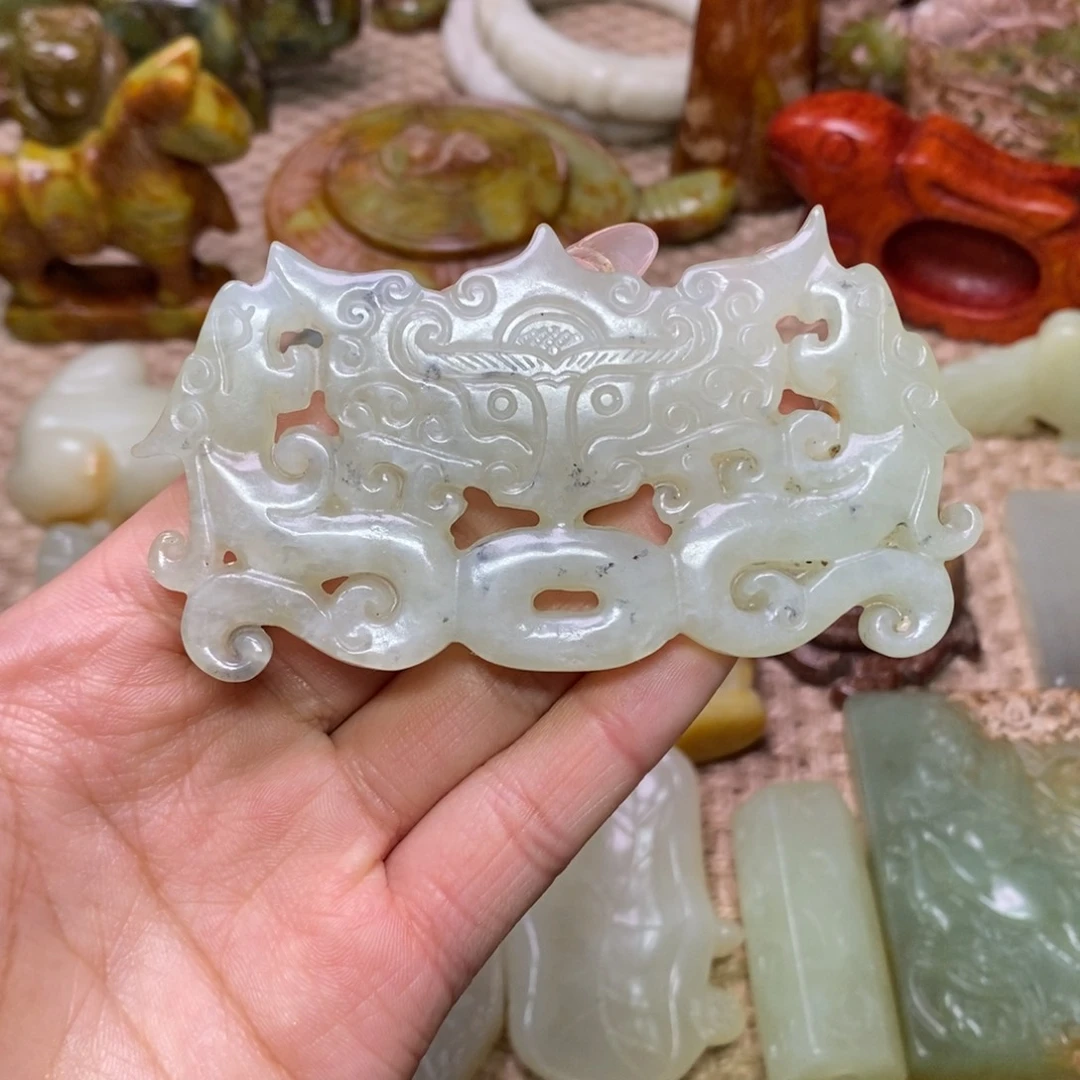 白玉菩提吊坠白玉菩提白玉菩提摆件