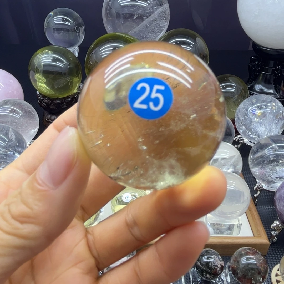 水晶未镶嵌珠宝半成品4.35公分