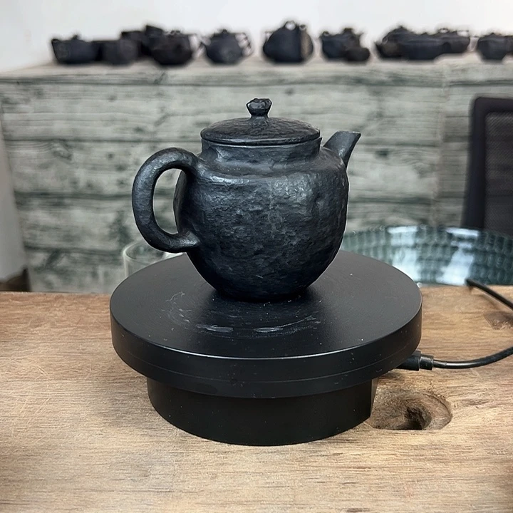 『顽石』冰碛岩整石雕刻茶壶