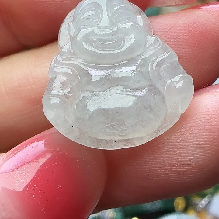 翡翠未镶嵌颈饰天然A货46