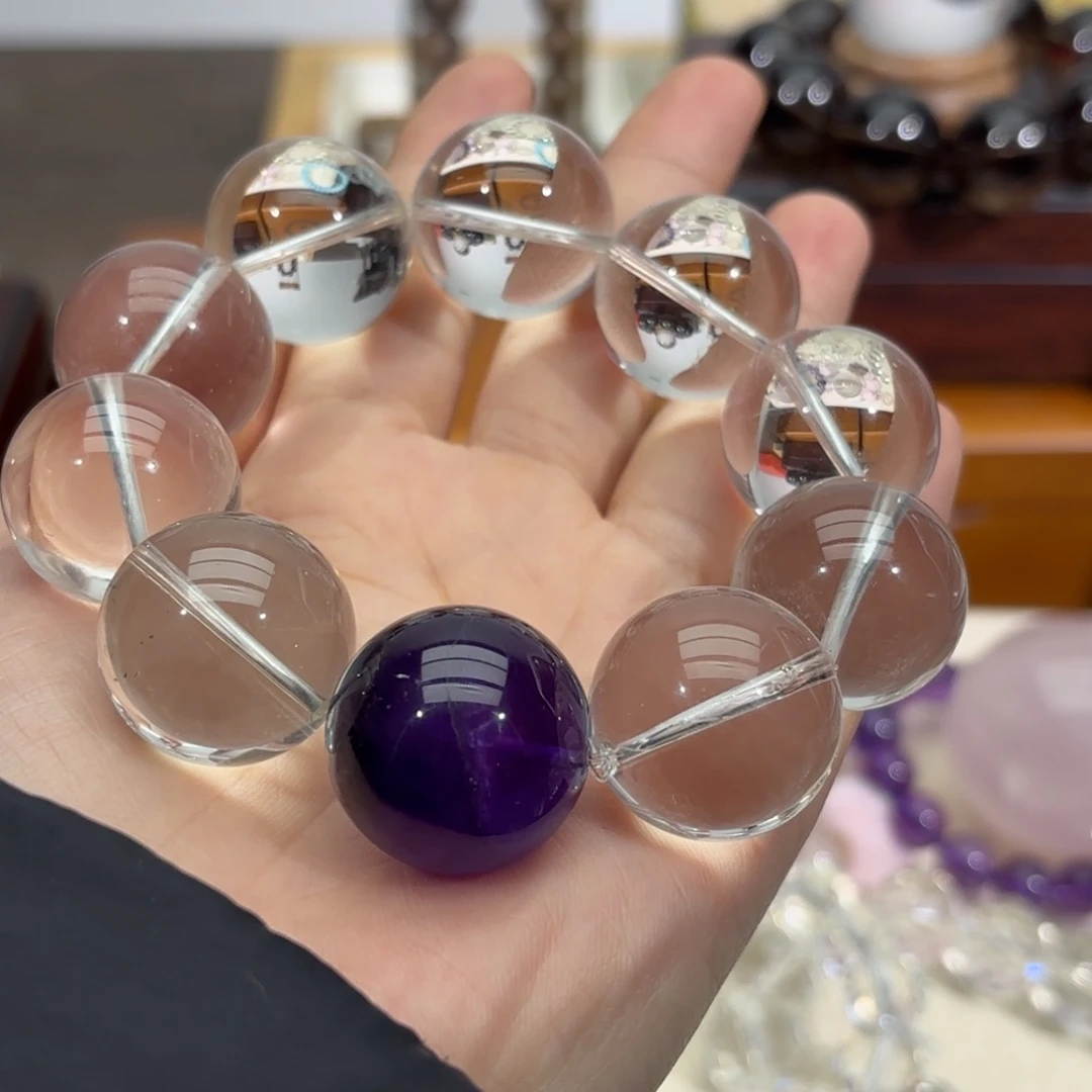 未镶嵌手链水晶手串