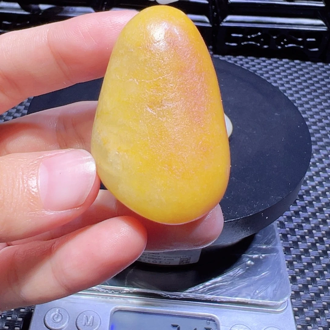 大***咎和田玉（子料）未镶嵌颈饰43克-7