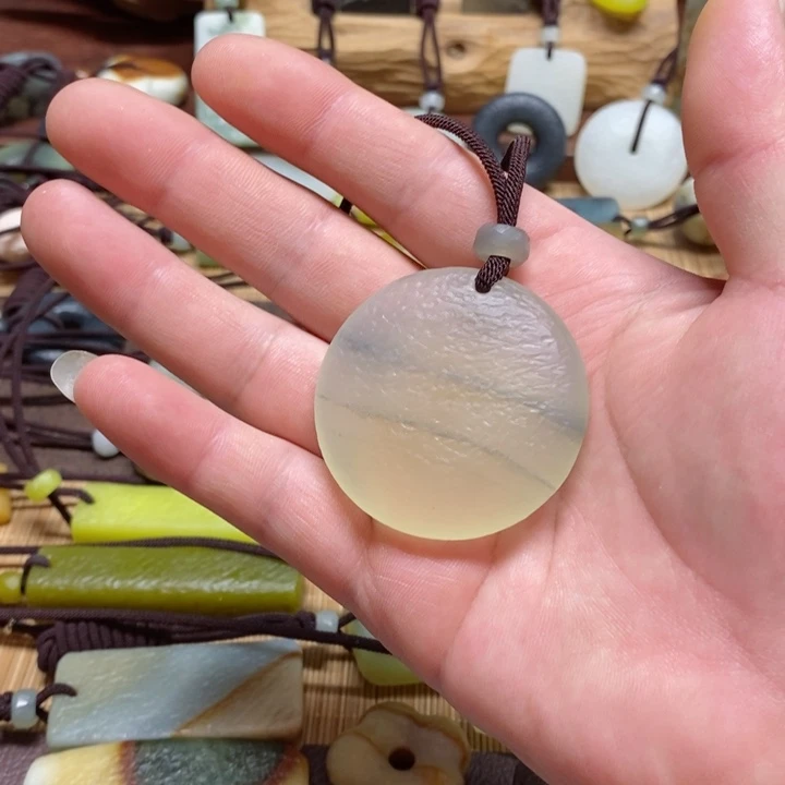 蛇纹石玉手链未镶嵌乐