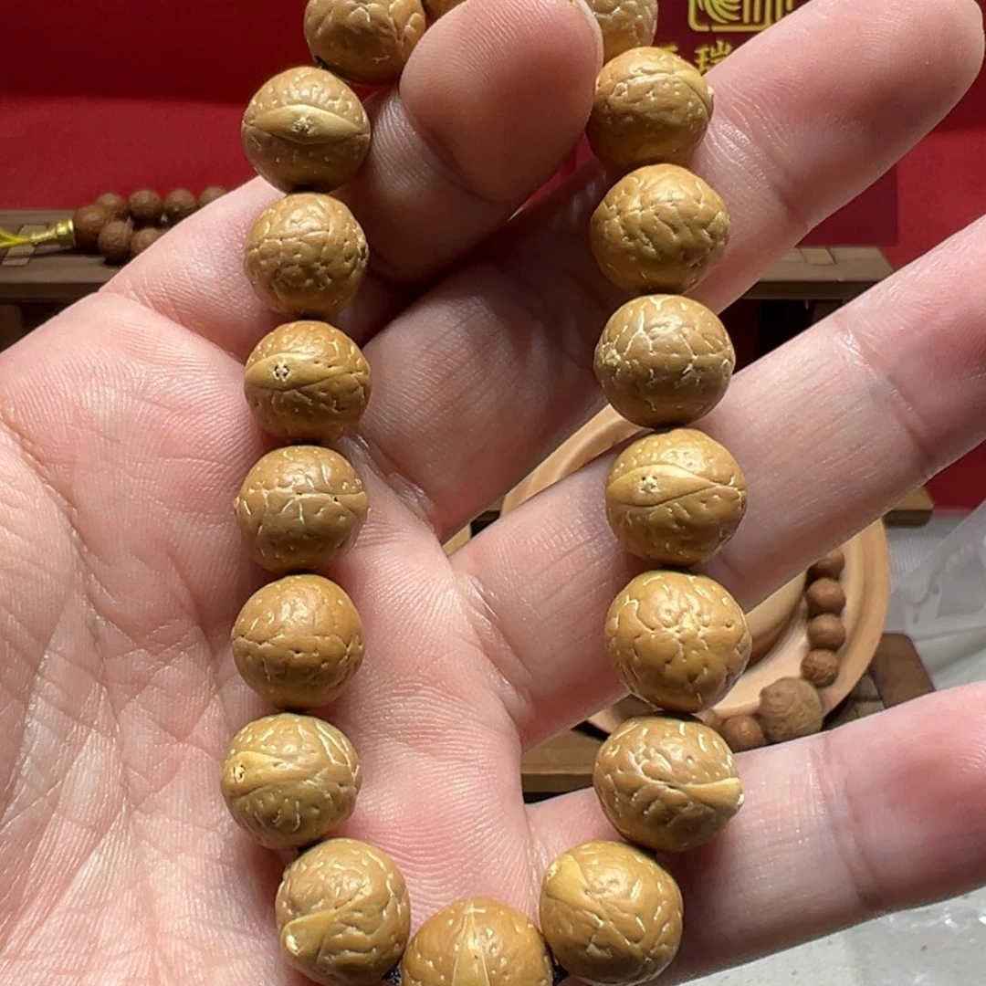 手串凤眼菩提14mm尼泊尔凤眼菩提单圈