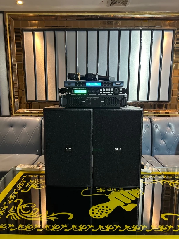 9新  （不包邮）英国泽田高端系列12寸音响四件套➕悠响点歌机一体机