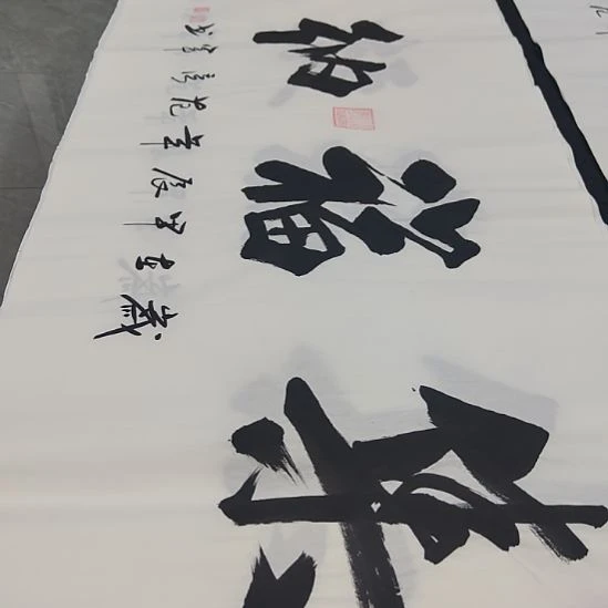洛伊范彦军老师作品一副