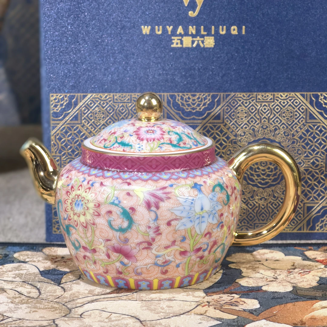 五言六器·花开盛世清漪壶B15432