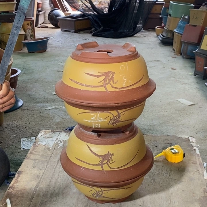 紫砂花盆紫砂紫砂