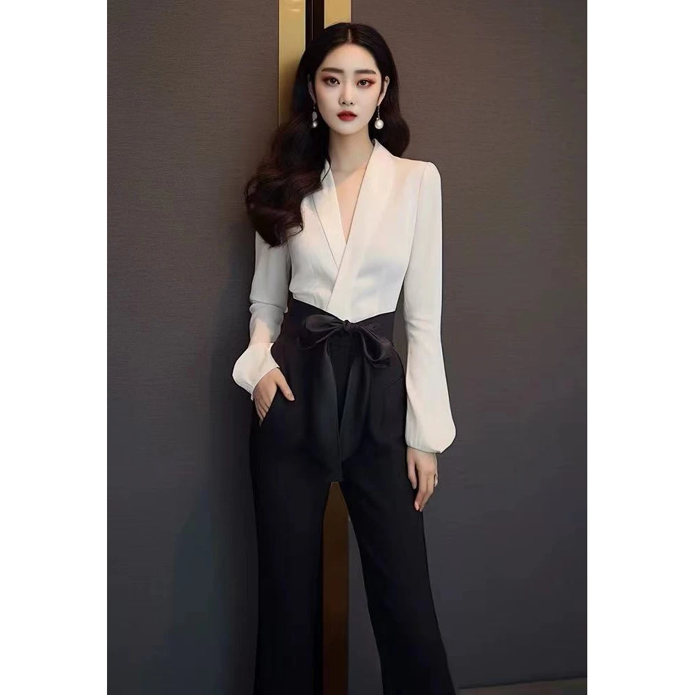 【8194套装-YR】韩版小众春秋新款小洋装时尚套装