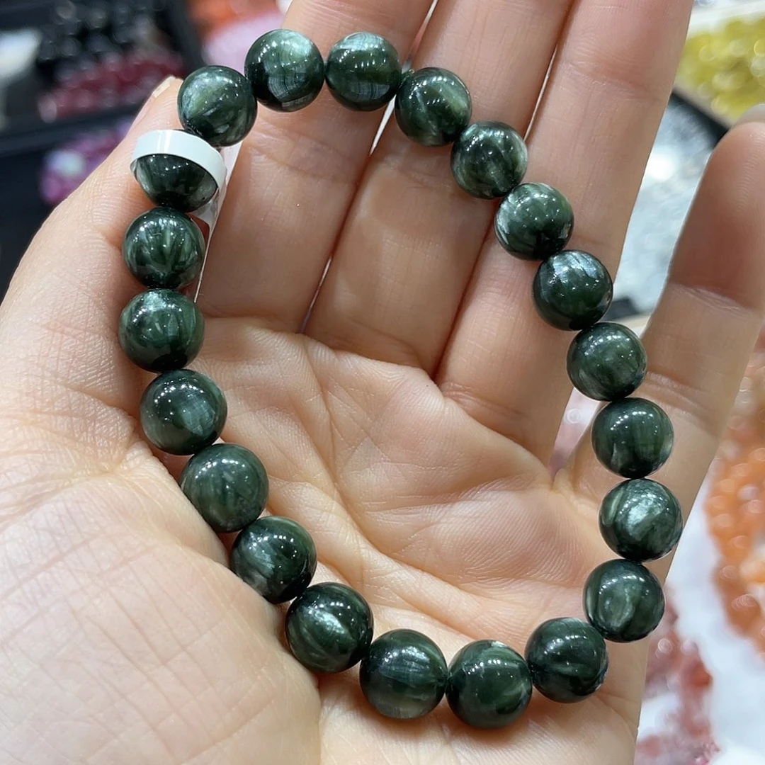 水晶珠宝半成品未镶嵌绿龙晶