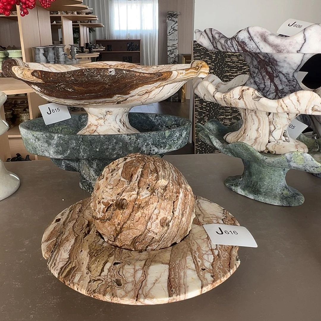 石材J616提拉米苏星球香薰摆件