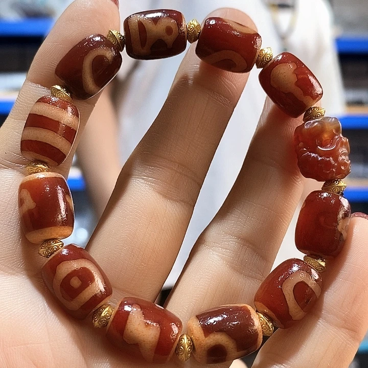 玛瑙/玉髓（覆膜）未镶嵌手链