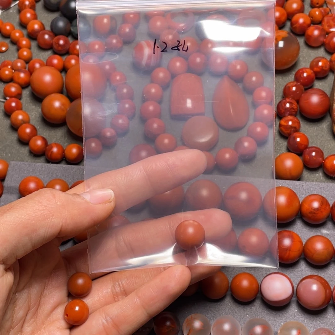 南红玛瑙南红珠子12.7毫米未镶嵌你*