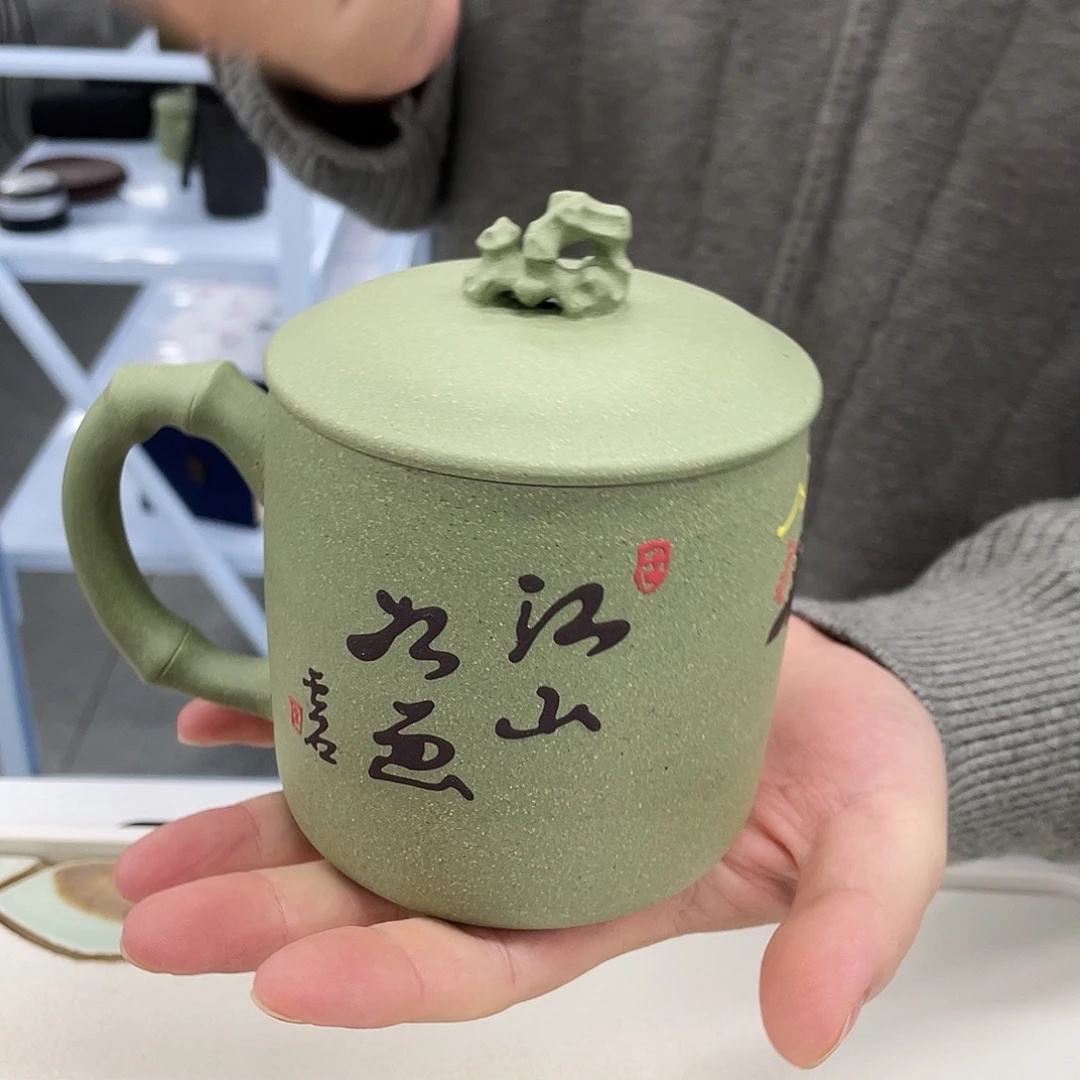 紫砂茶杯紫砂盖杯