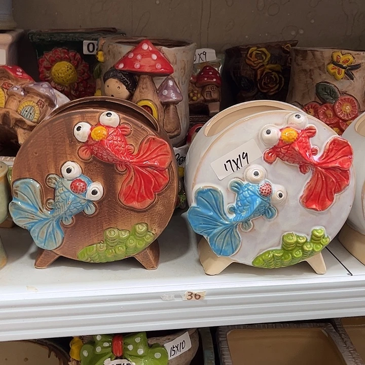 紫砂花盆粗陶材质多肉花盆