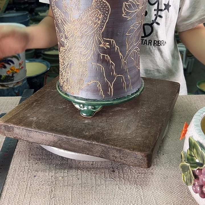 泳坤堂石湾盆陶瓷
