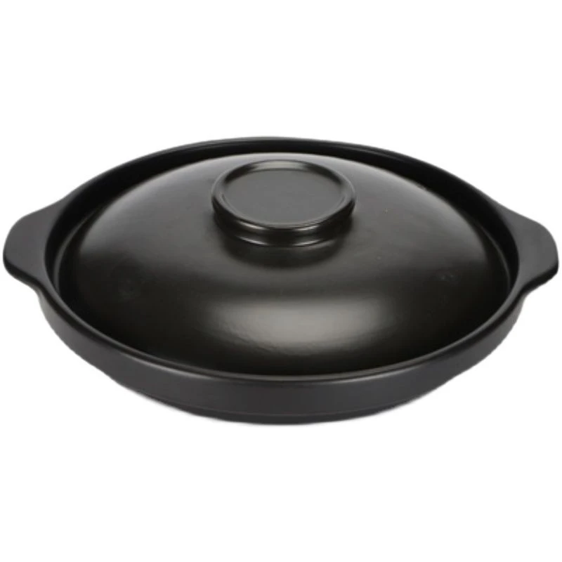 泗水砭石艺术馆大容量1.3升砂锅