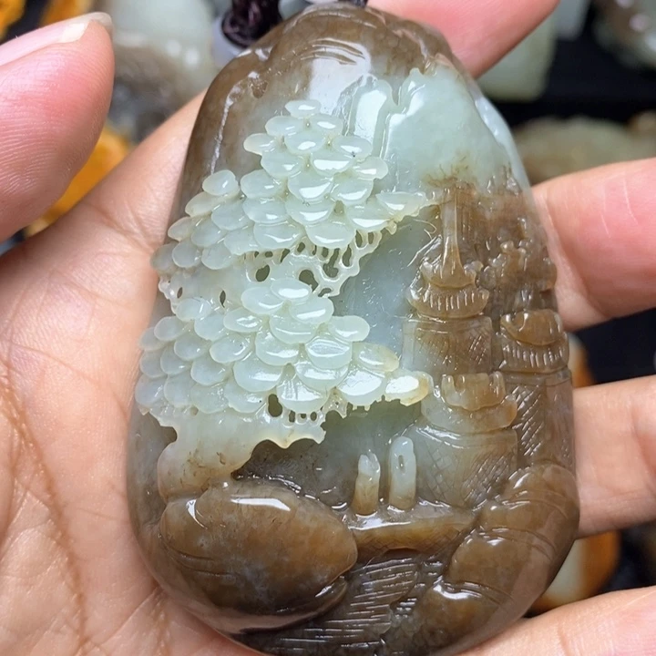 颈饰未镶嵌和田玉