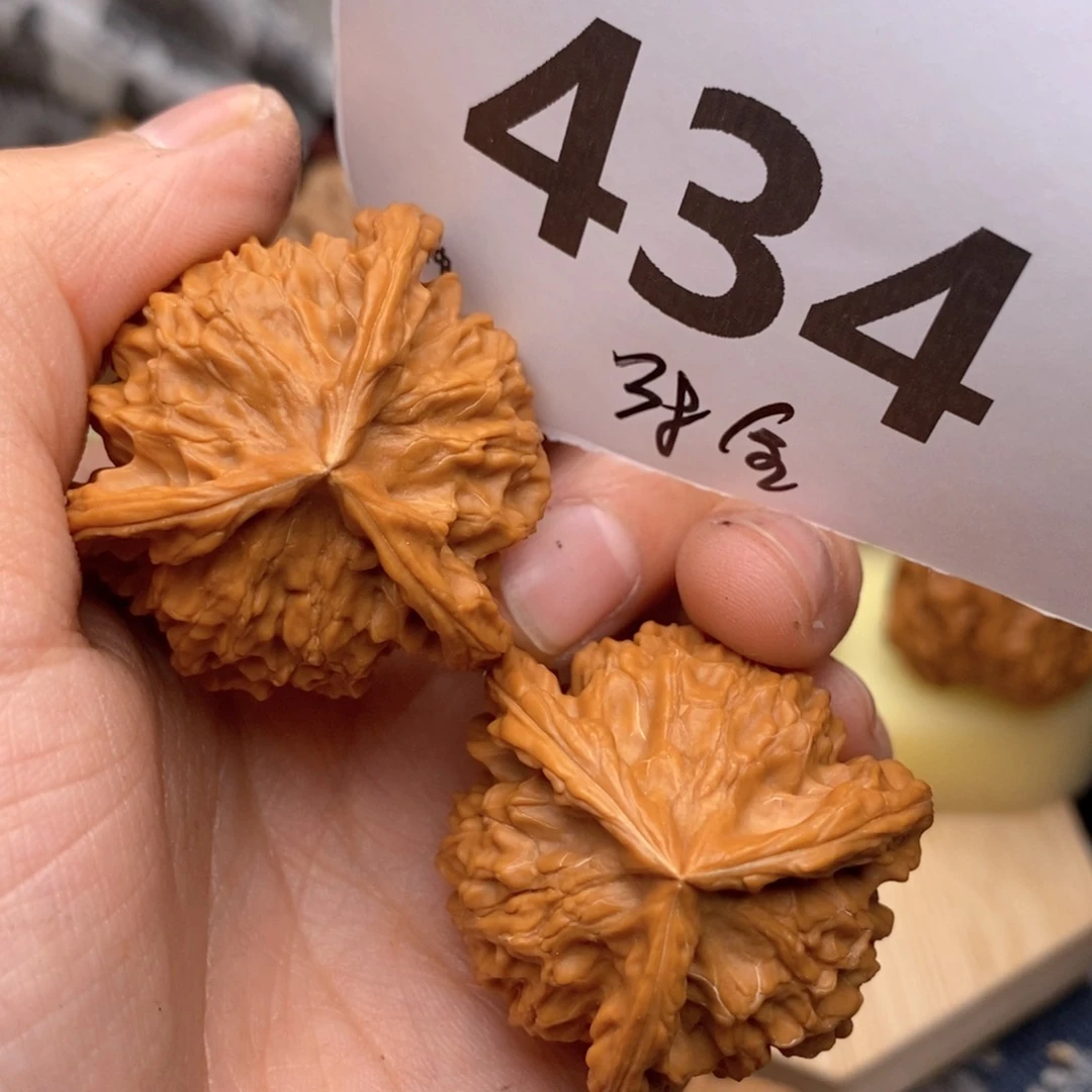 文玩核桃把件434号38全盘山