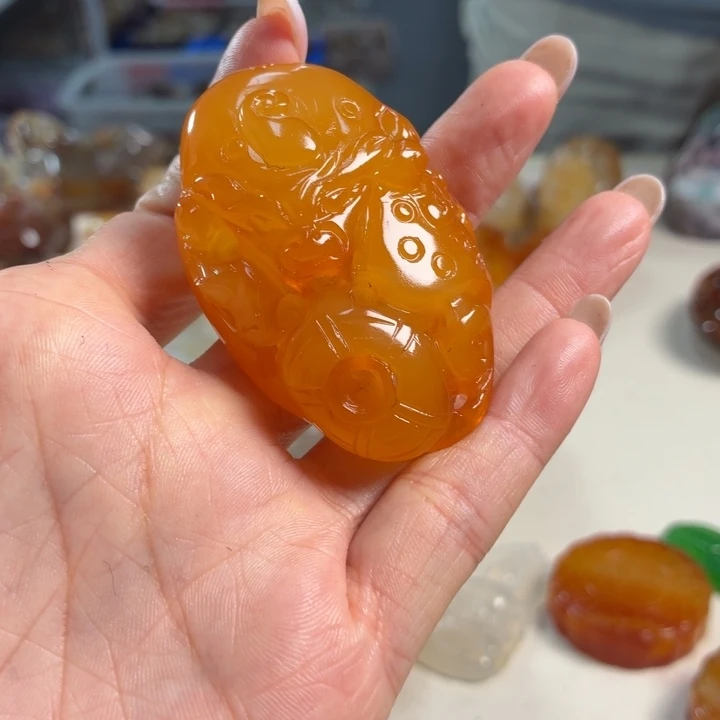 未镶嵌吊坠(不含链)玛瑙/玉髓
