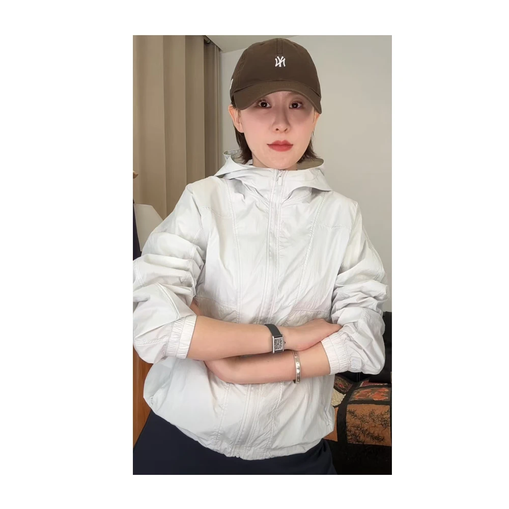 【清货】【可以变成包】lu家好收纳 轻薄修身百搭开衫长袖小风衣