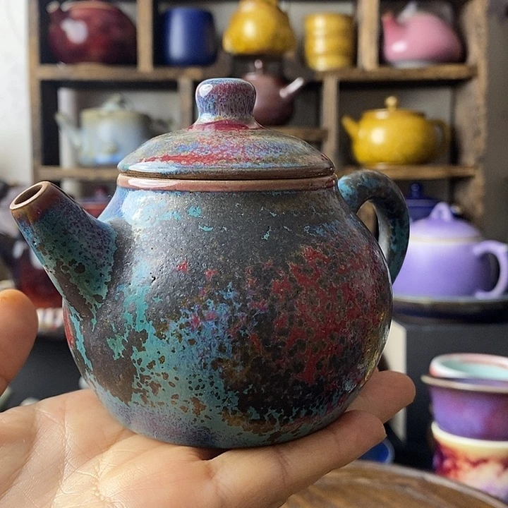 中国神后钧瓷茶具