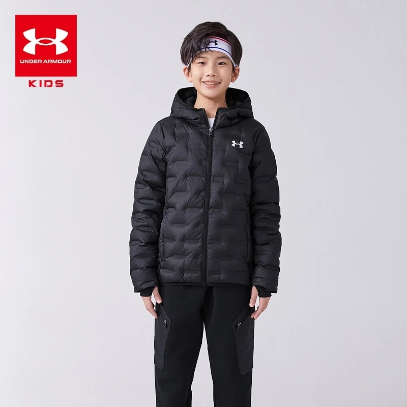Under Armour/安德玛户外男女童装秋冬时尚鸭绒保暖休闲羽绒服