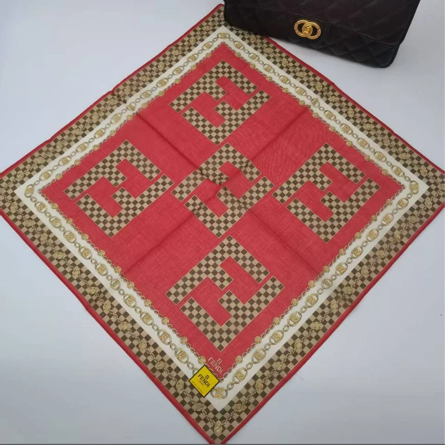 99新 FENDI/芬迪 海囤/芬迪/丝巾/yy07536