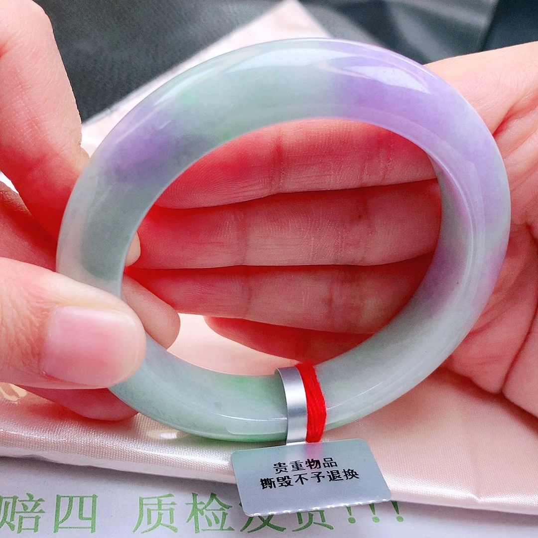 翡翠未镶嵌手镯缅甸天然a货翡翠手镯