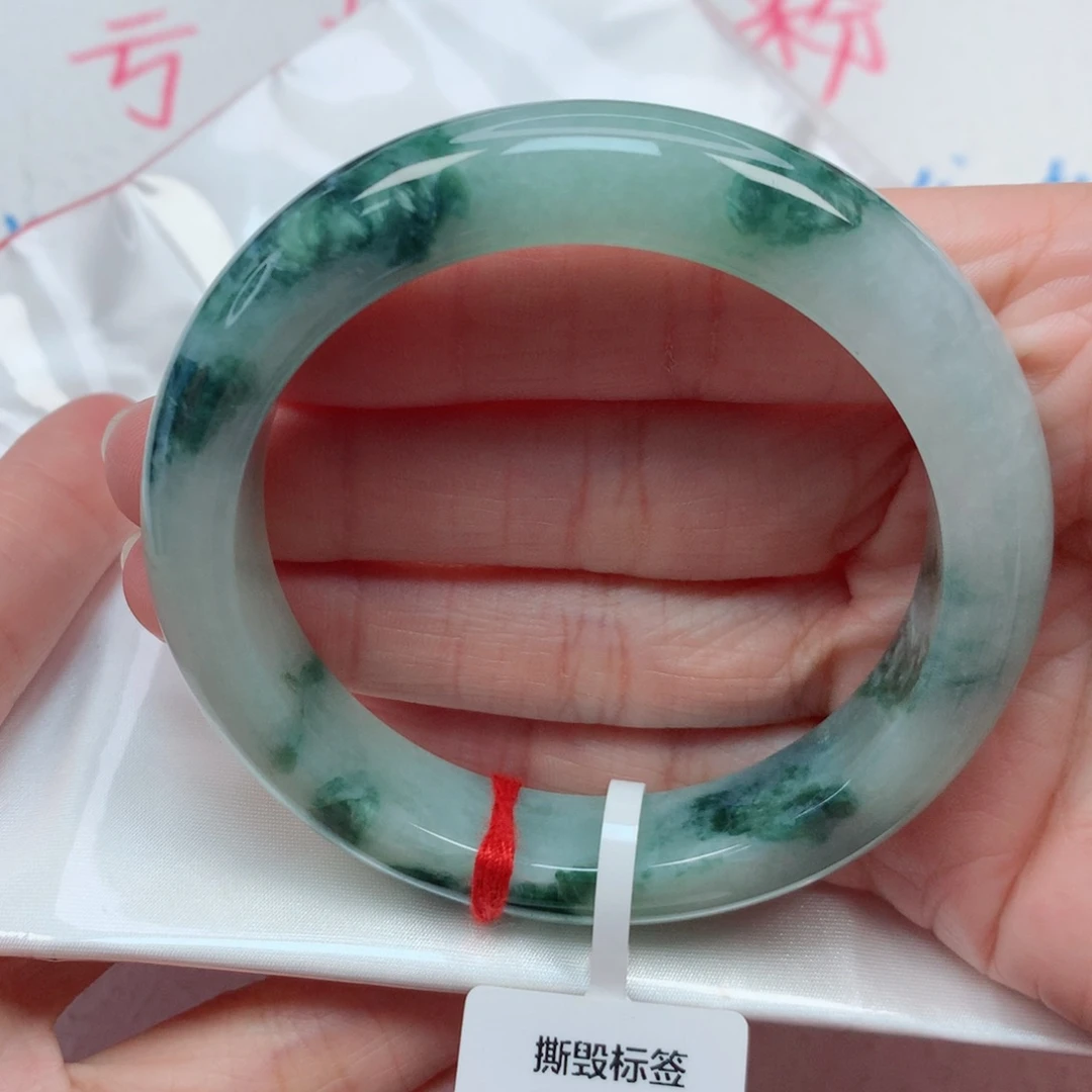 翡翠手镯未镶嵌56.6圈