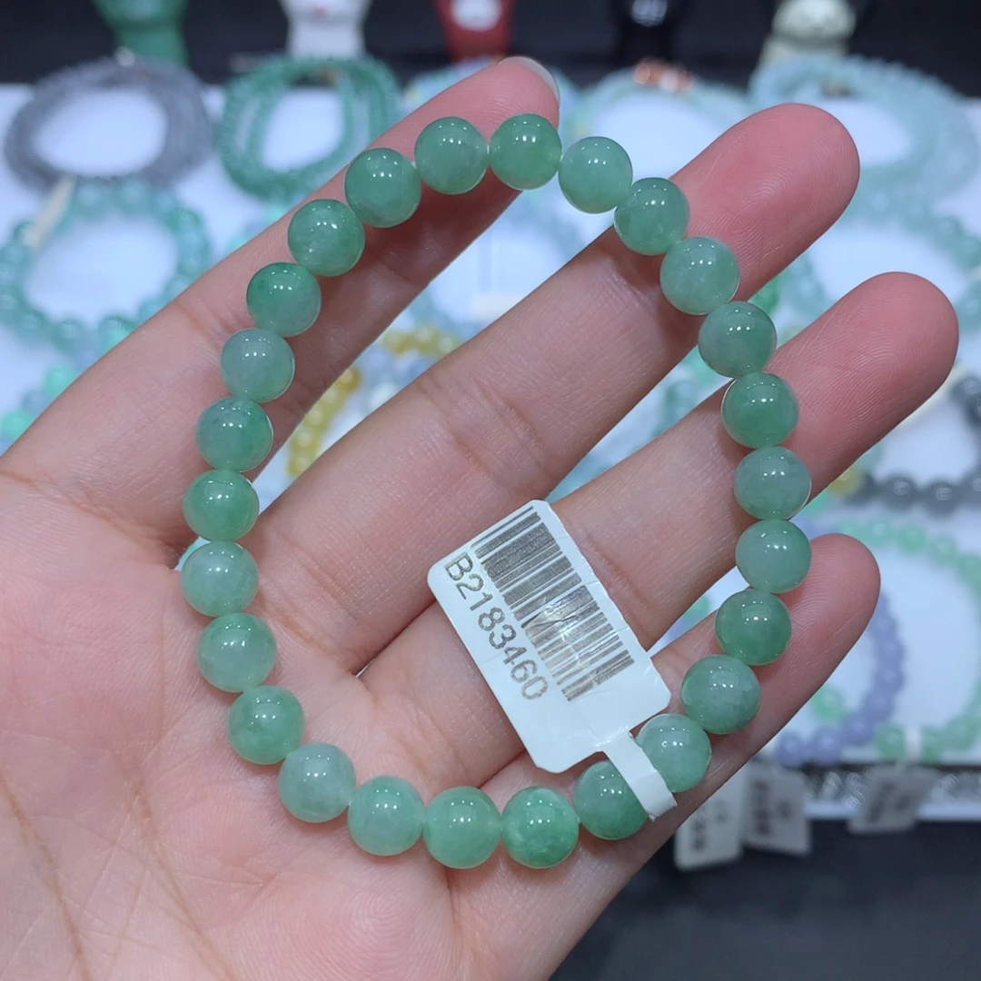 翡翠未镶嵌手串天然