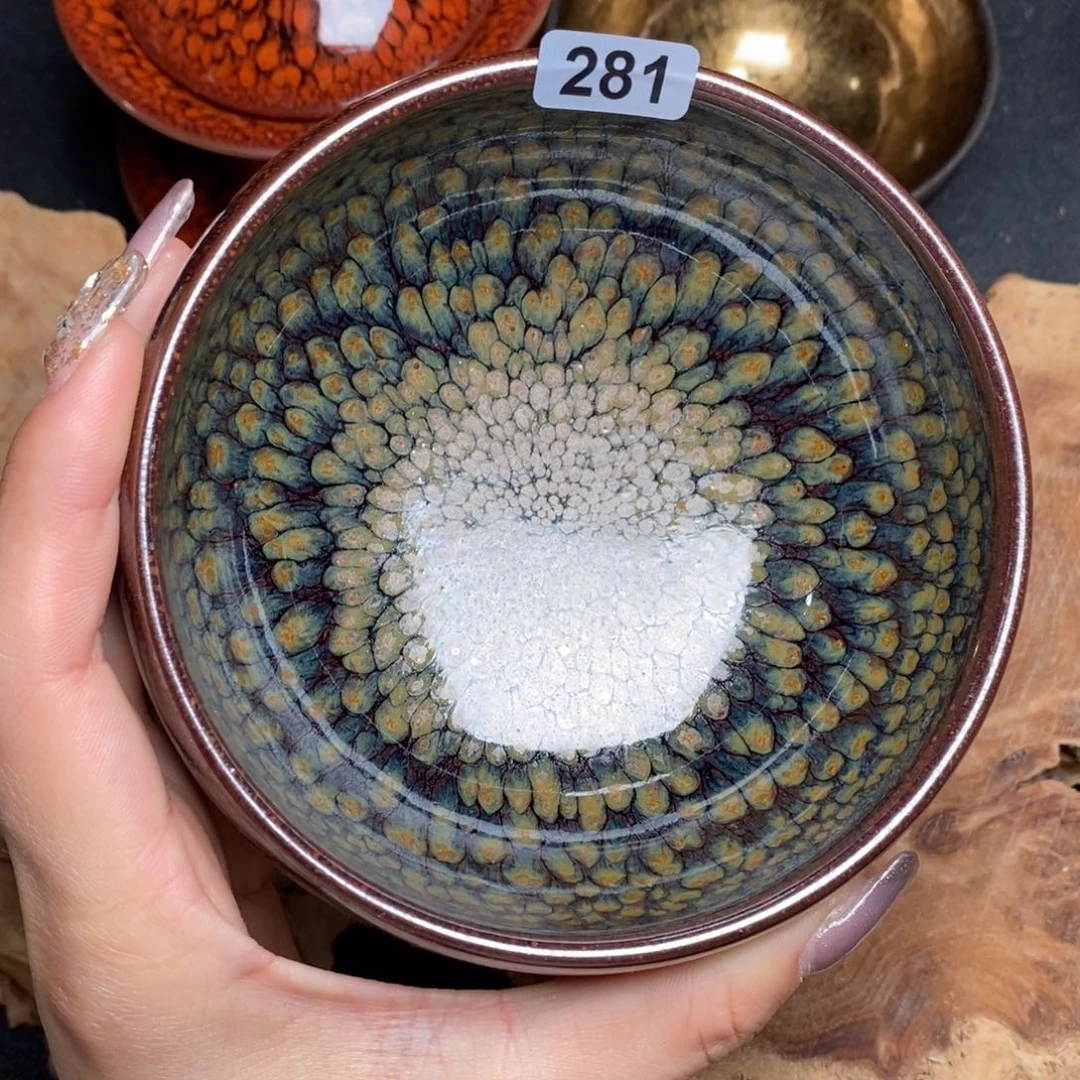 茶盏建窑建盏主人杯281