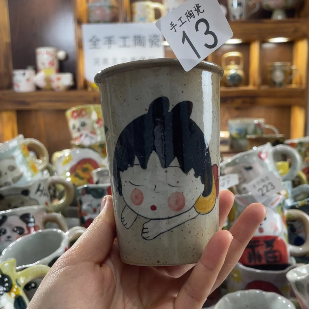 景德镇手工陶瓷可乐杯13