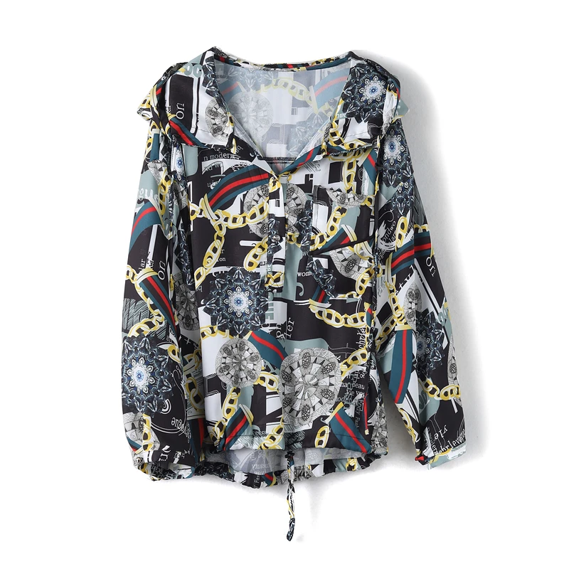 26114【西子系列】休闲防晒连帽衬衫7X1C916