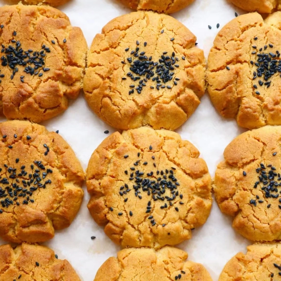 【小时达专享】酥香椒盐桃酥（8片/盒）