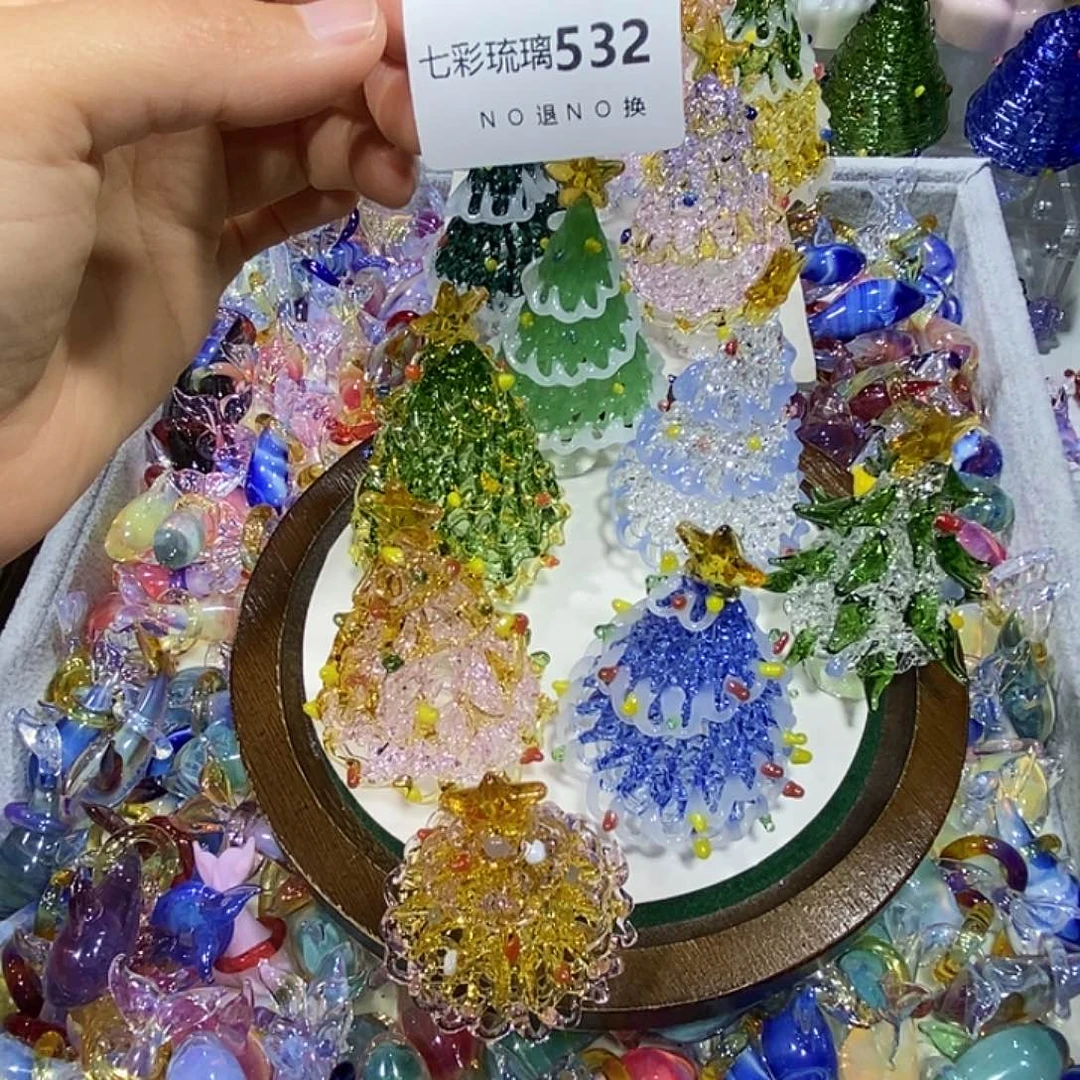 惠***格玻璃颈饰632十一个树