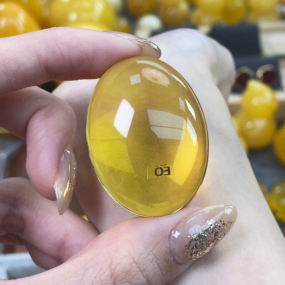 琥珀未镶嵌珠宝奇石琥珀蜜蜡J24