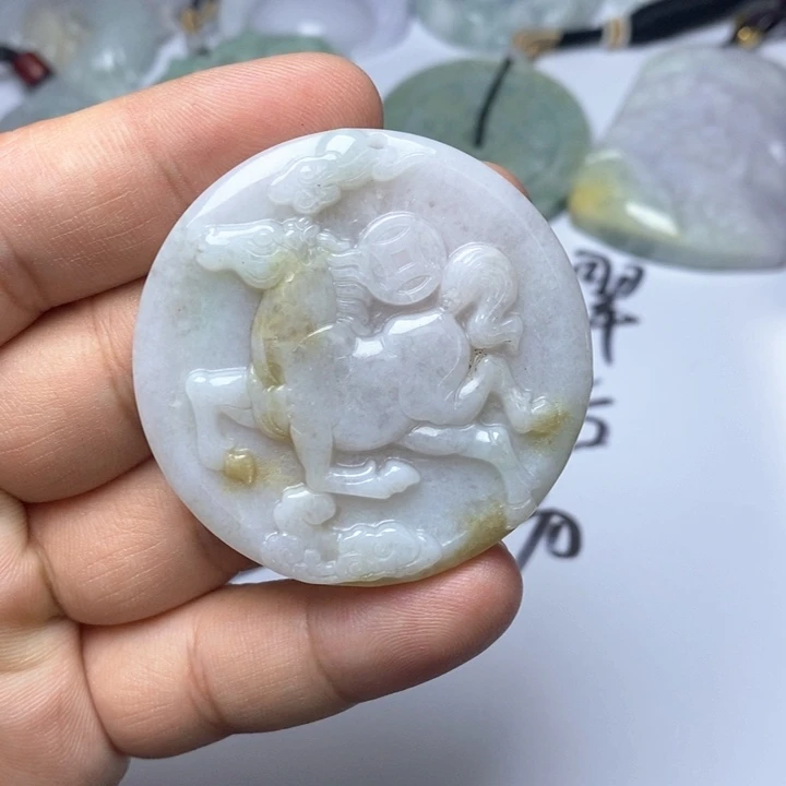 颈饰未镶嵌翡翠翡翠