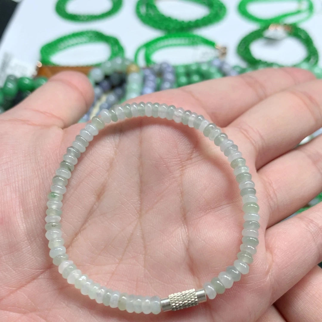 未镶嵌手链翡翠翡翠
