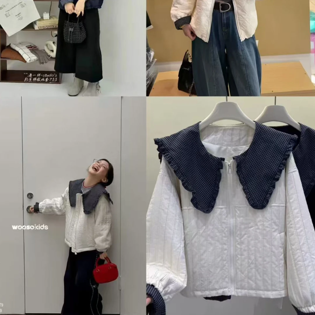 933【胖小肉推荐】新款翻领棉服