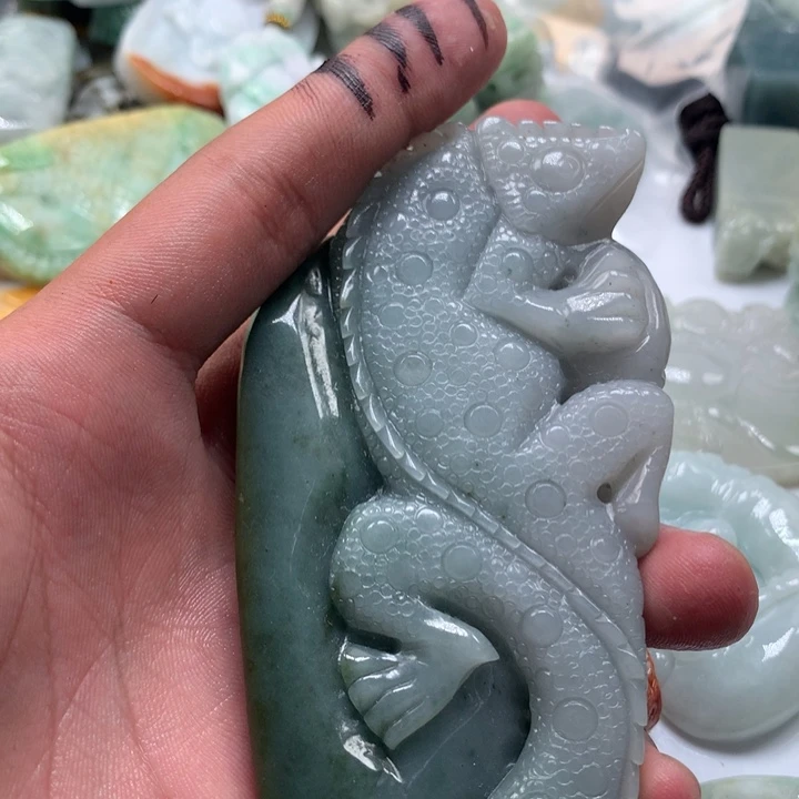 颈饰未镶嵌翡翠保真天然a货翡翠