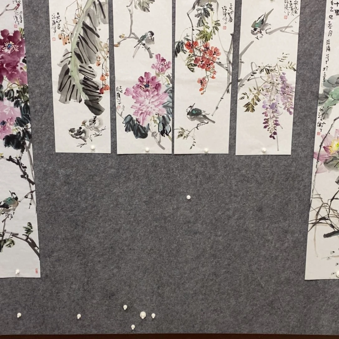 国画老**视张强国画花鸟作品