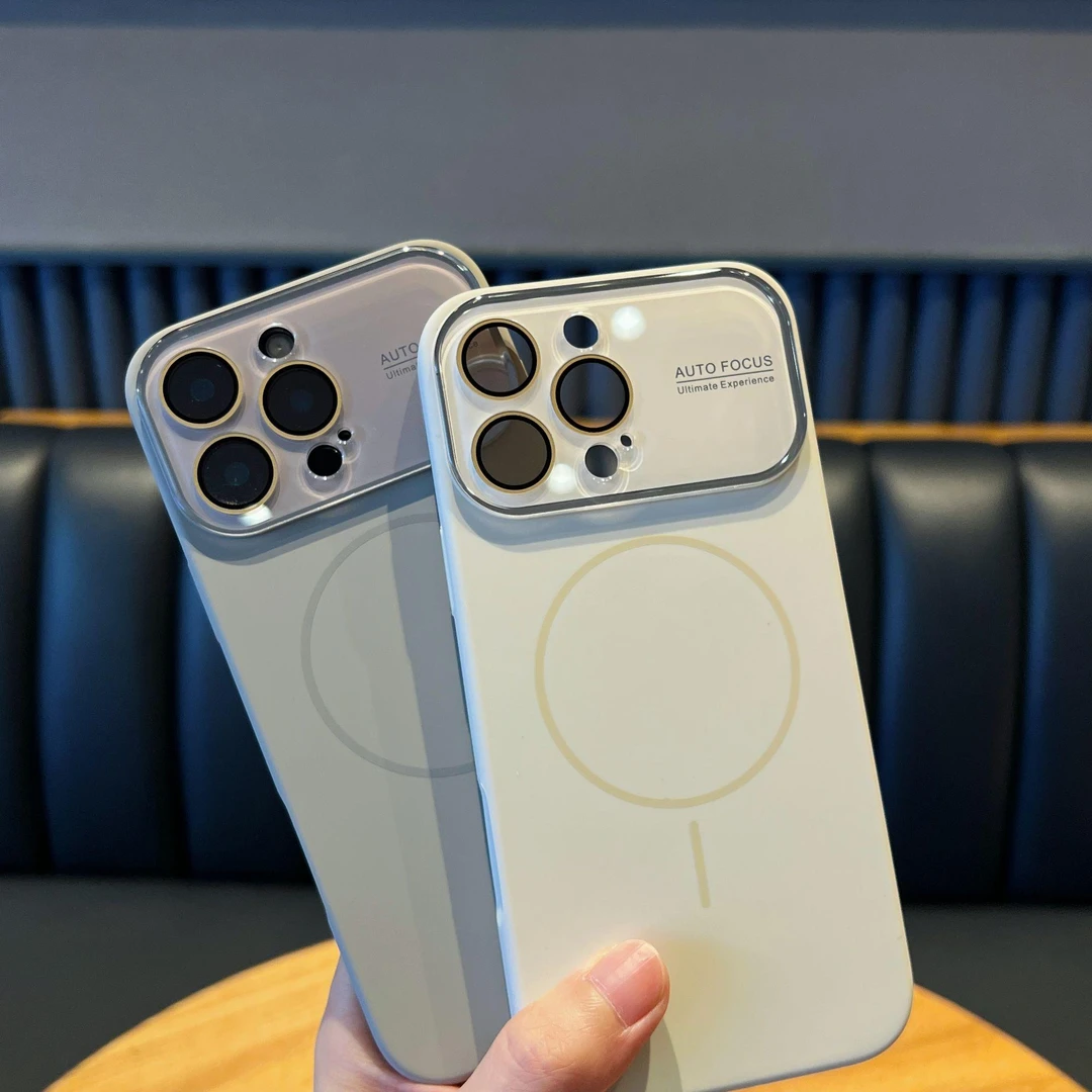 大视窗秒变iPhone17适用苹果16手机壳磁吸液态硅胶一体AI相机按键