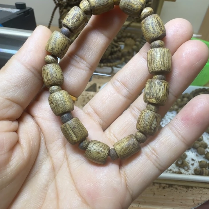 沉香沉香碎屑捡漏09桶珠